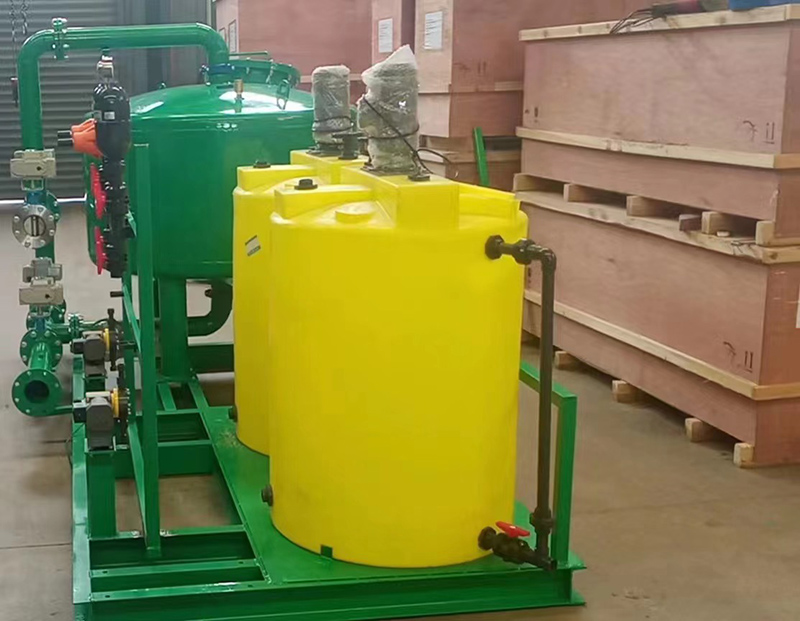 新疆地區(qū)采購(gòu)多功能旁濾裝置、加藥裝置工程案例 新疆地區(qū)采購(gòu)多功能旁濾裝置、加藥裝置工程案例